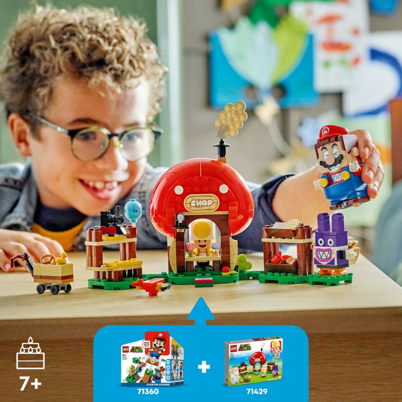 LEGO® Super Mario™ 71429 Nabbit v Toadově obchůdku – rozšiřující set