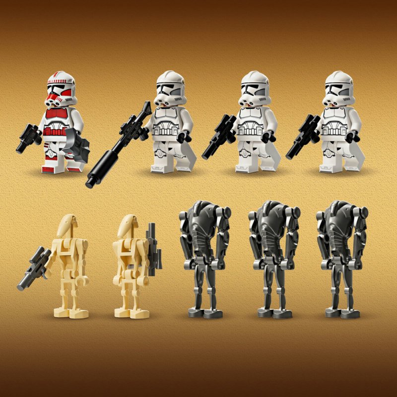 LEGO® Star Wars™ 75372 Bitevní balíček klonového vojáka a bitevního droida