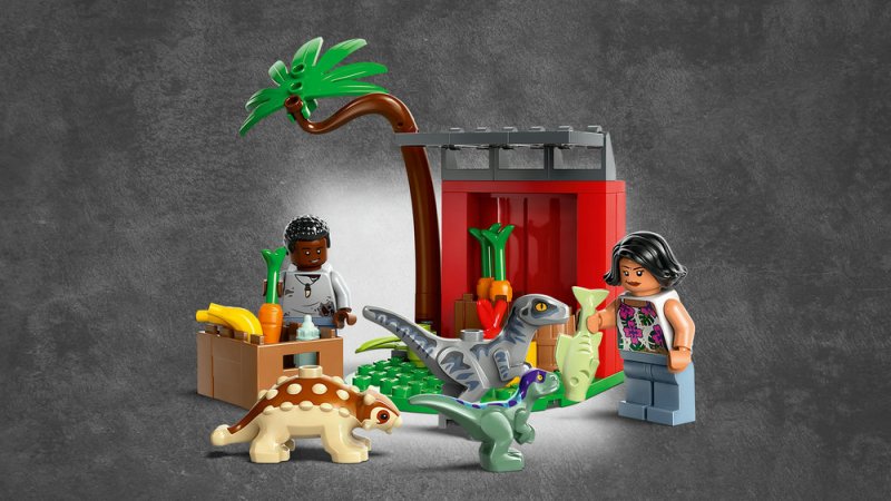 LEGO® Jurassic World 76963 Záchranářské středisko pro dinosauří mláďata