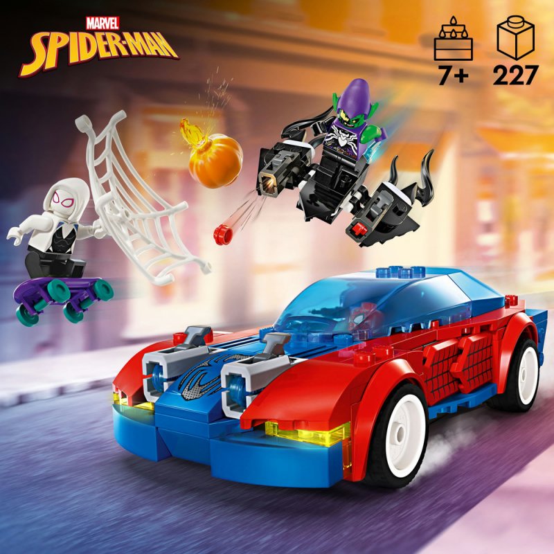 LEGO® Marvel 76279 Spider-Manovo závodní auto a Venom Zelený goblin