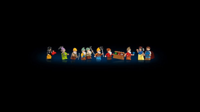 LEGO® │ Disney Princess™ 43242 Chaloupka Sněhurky a sedmi trpaslíků