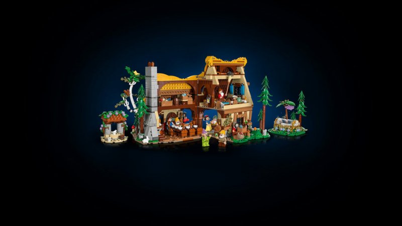 LEGO® │ Disney Princess™ 43242 Chaloupka Sněhurky a sedmi trpaslíků