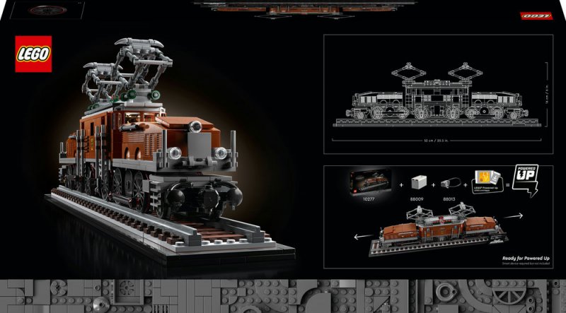 LEGO Creator Expert Lokomotiva Krokodýl 10277