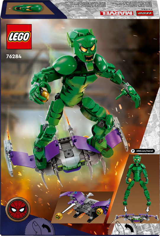 LEGO® Marvel 76284 Sestavitelná figurka: Zelený Goblin