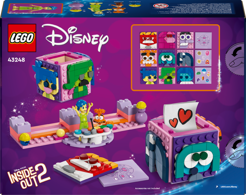 LEGO® │ Disney 43248 Kostky nálad podle filmu V hlavě 2