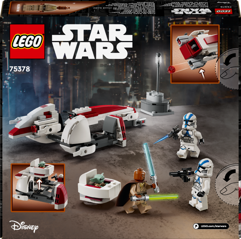 LEGO® Star Wars™ 75378 Útěk na spídru BARC