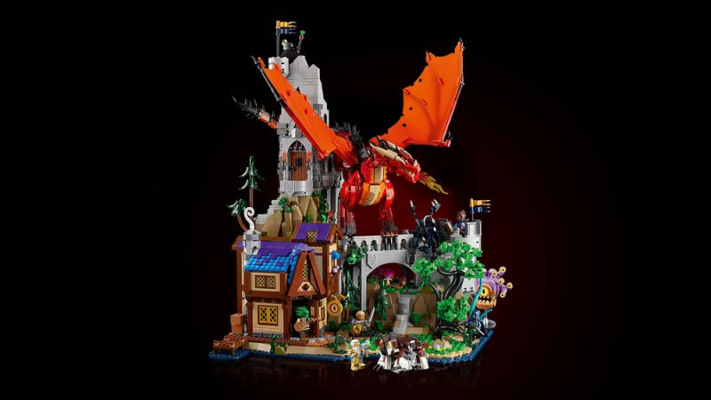 LEGO® Ideas 21348 Dungeons & Dragons: Příběh Rudého draka