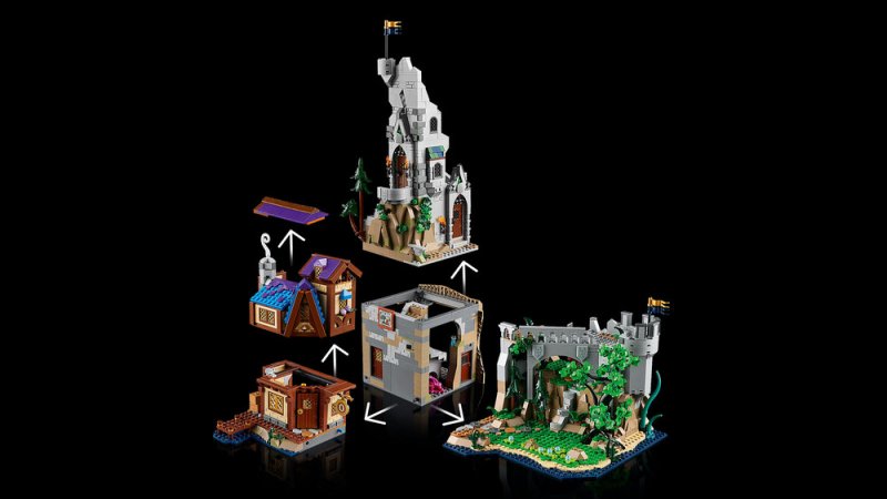 LEGO® Ideas 21348 Dungeons & Dragons: Příběh Rudého draka