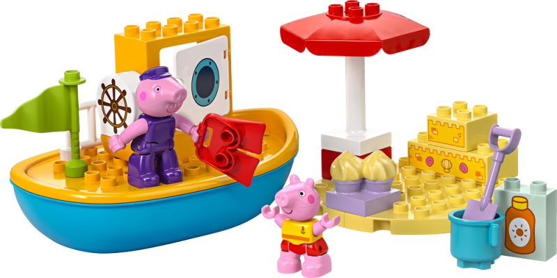 LEGO® DUPLO® 10432 Prasátko Peppa a výlet na loďce