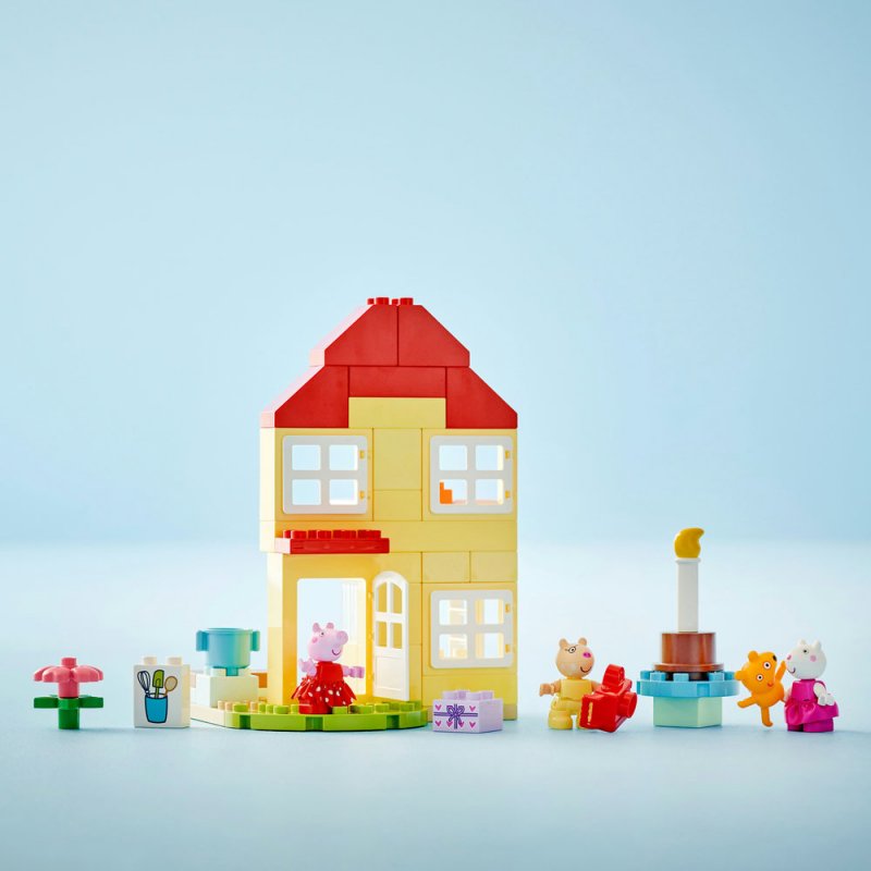 LEGO® DUPLO® 10433 Prasátko Peppa a narozeninový dům