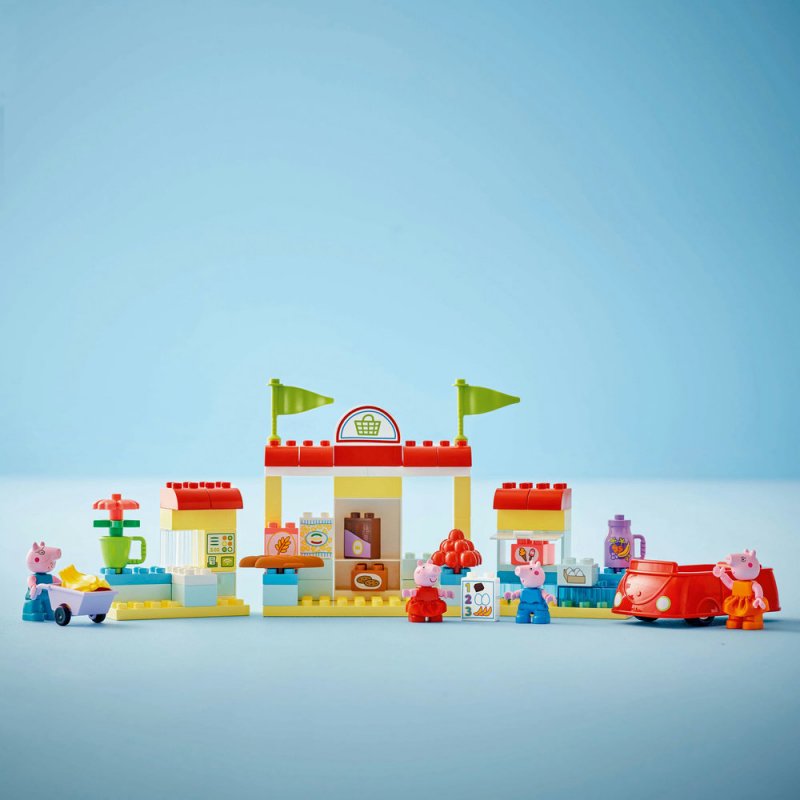 LEGO® DUPLO® 10434 Prasátko Peppa a supermarket