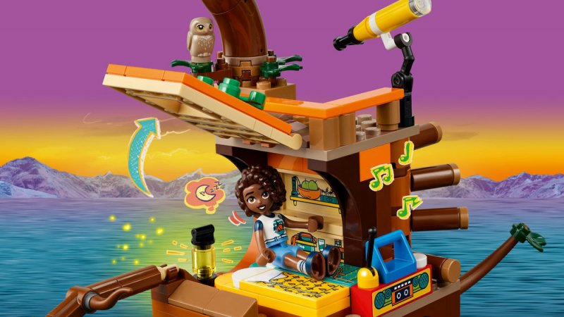 LEGO® Friends 42631 Dobrodružný tábor – dům na stromě