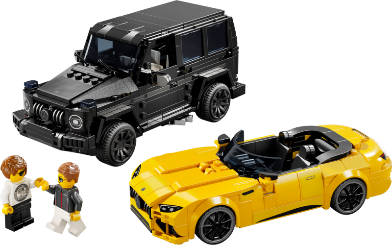 LEGO® Speed Champions 76924 Mercedes-AMG G 63 a Mercedes-AMG SL 63