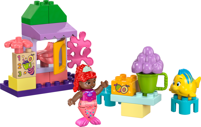 LEGO® DUPLO® │ Disney 10420 Ariel a Šupinka – stánek s kávou