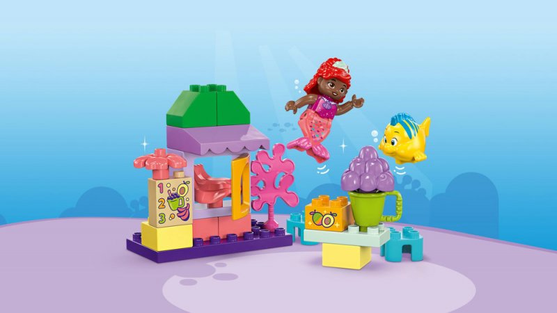LEGO® DUPLO® │ Disney 10420 Ariel a Šupinka – stánek s kávou