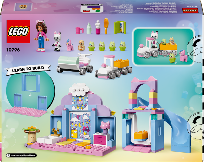 LEGO® Gábinin kouzelný domek 10796 Gábi a kočičí jesličky