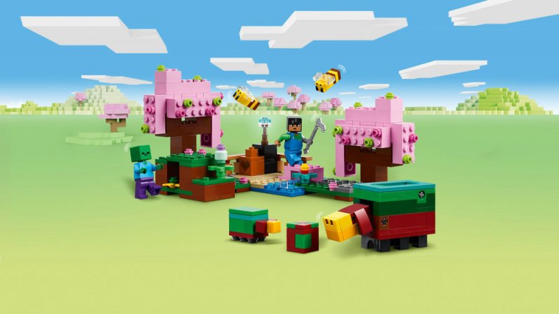 LEGO® Minecraft® 21260 Zahrada s rozkvetlými třešněmi