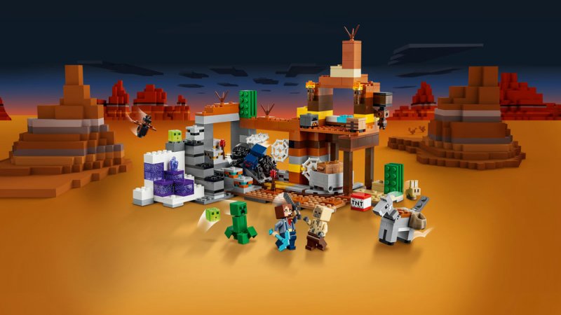 LEGO® Minecraft® 21263 Důlní šachta v pustině