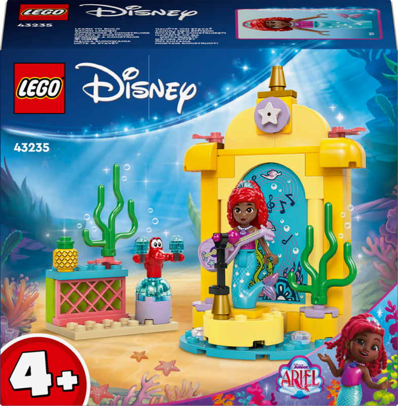 LEGO® Disney Princess™ 43235 Ariel a její hudební pódium