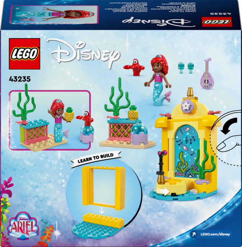 LEGO® Disney Princess™ 43235 Ariel a její hudební pódium