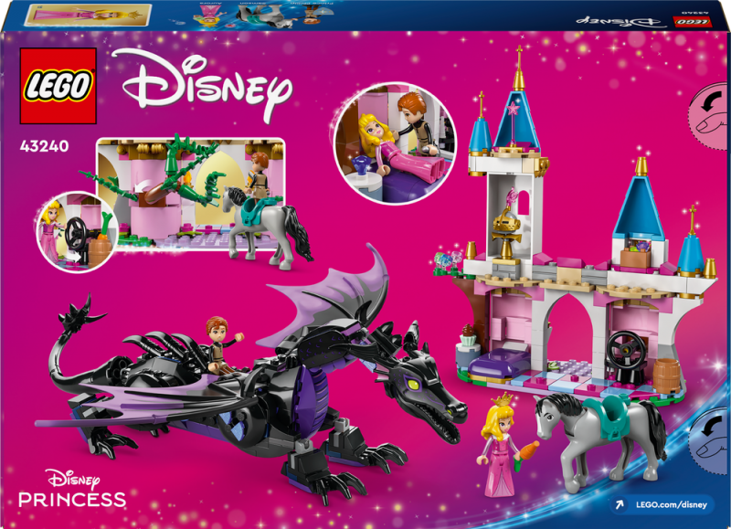 LEGO® │ Disney Princess™ 43240 Zloba v dračí podobě
