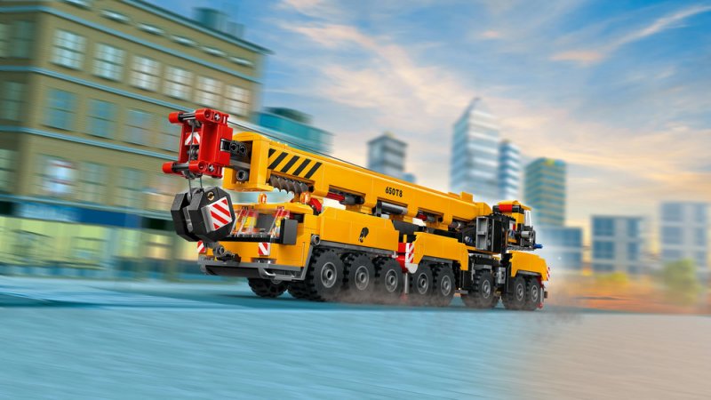 LEGO® City 60409 Žlutý pojízdný stavební jeřáb