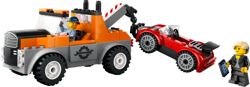 LEGO® City 60435 Odtahový vůz a oprava sporťáku