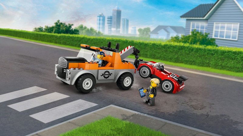 LEGO® City 60435 Odtahový vůz a oprava sporťáku