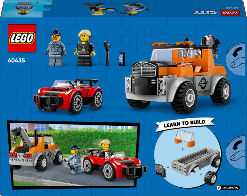 LEGO® City 60435 Odtahový vůz a oprava sporťáku