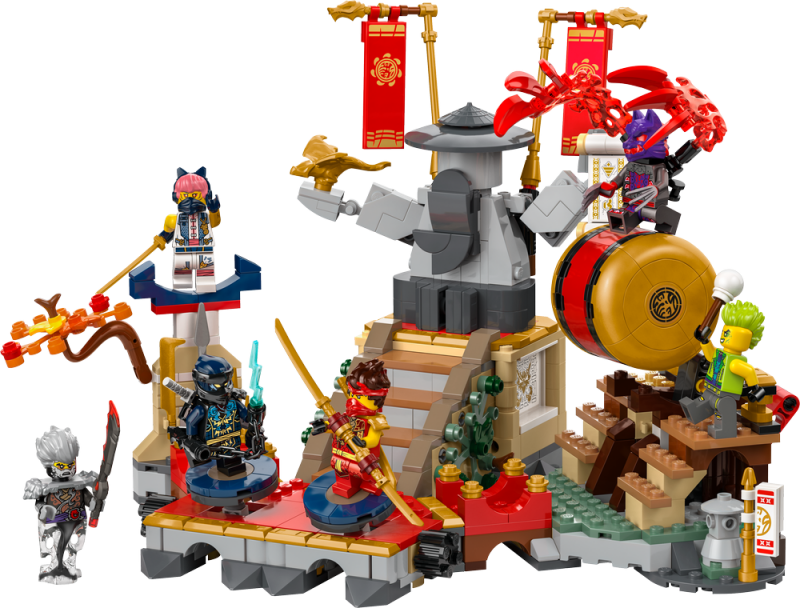 LEGO® NINJAGO® 71818 Turnajová bitevní aréna