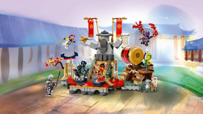 LEGO® NINJAGO® 71818 Turnajová bitevní aréna
