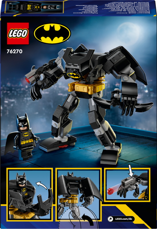 LEGO® DC 76270 Batman™ v robotickém brnění