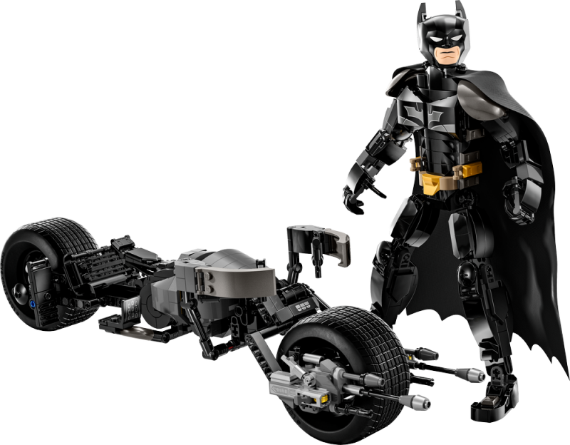 LEGO® DC 76273 Sestavitelná figurka: Batman™ a motorka Bat-Pod