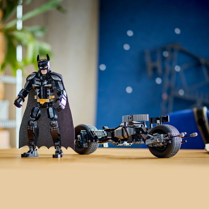 LEGO® DC 76273 Sestavitelná figurka: Batman™ a motorka Bat-Pod