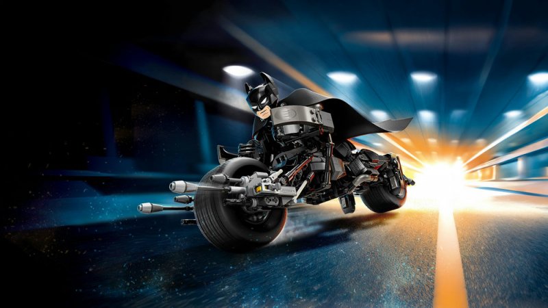 LEGO® DC Batman™ 76273 Sestavitelná figurka: Batman™ a motorka Bat-Pod