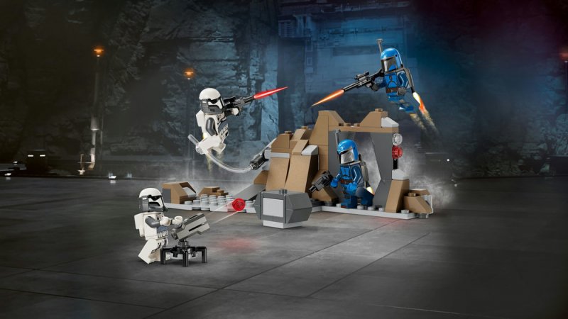 LEGO® Star Wars™ 75373 Bitevní balíček přepadení na Mandaloru