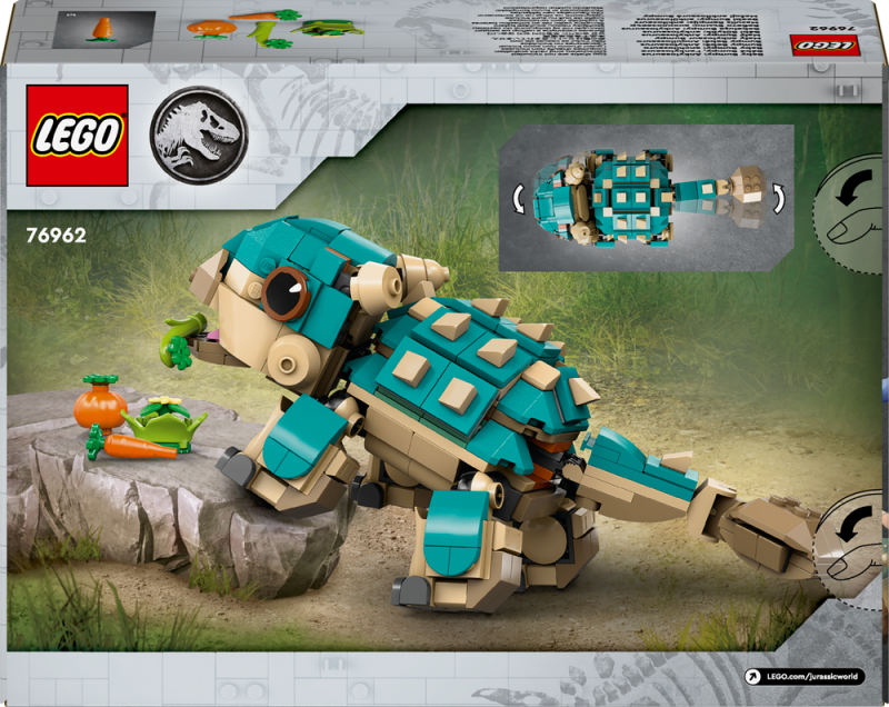 LEGO® Jurassic World™ 76962 Malá Bumpy: Ankylosaurus