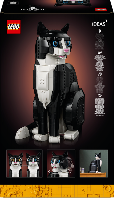 LEGO® Ideas 21349 Černobílá kočka