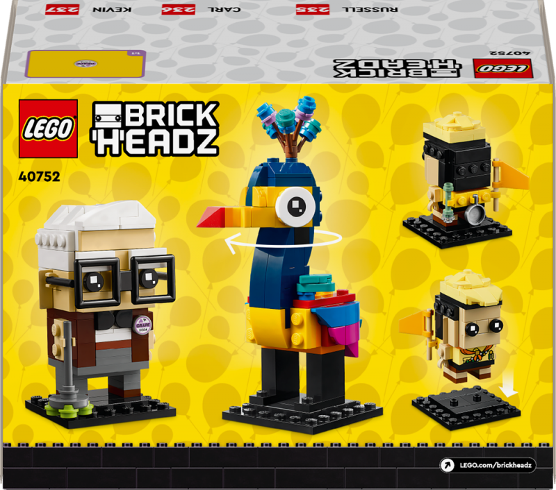 LEGO® BrickHeadz™ │ Disney a Pixar 40752 Carl, Russell a Kevin