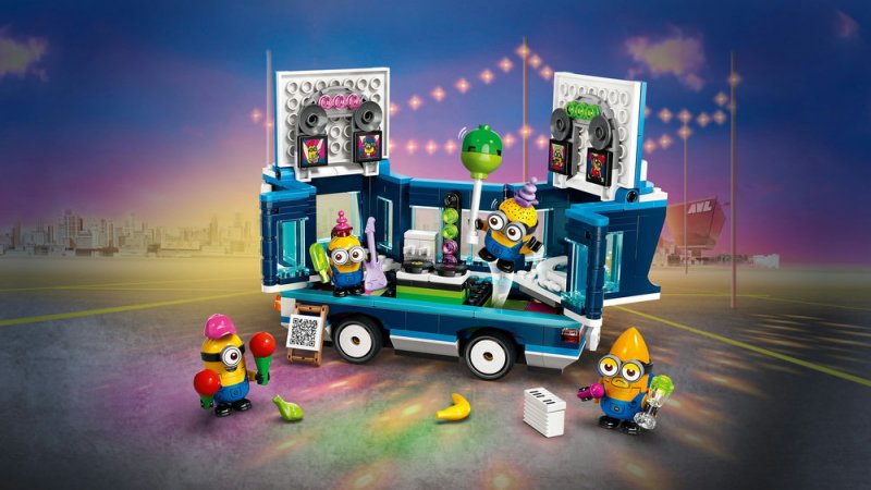 LEGO® Já, padouch 4 75581 Mimoni a hudební párty autobus