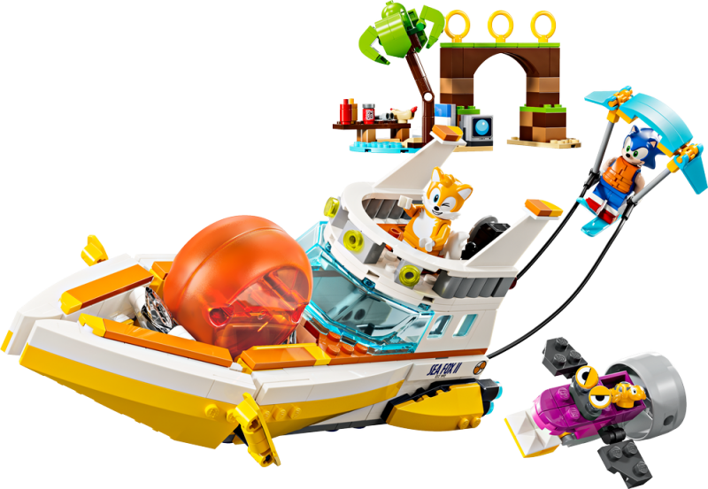 LEGO® Sonic The Hedgehog™ 76997 Tails a jeho dobrodružný člun