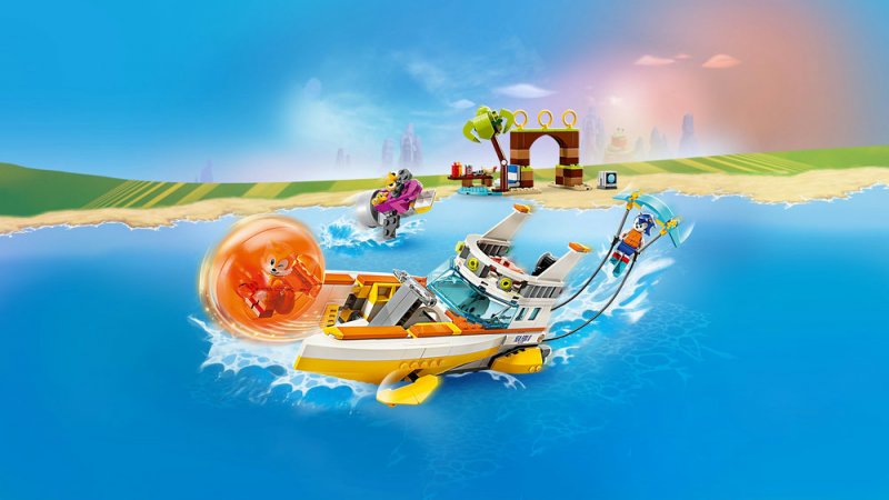 LEGO® Sonic The Hedgehog™ 76997 Tails a jeho dobrodružný člun