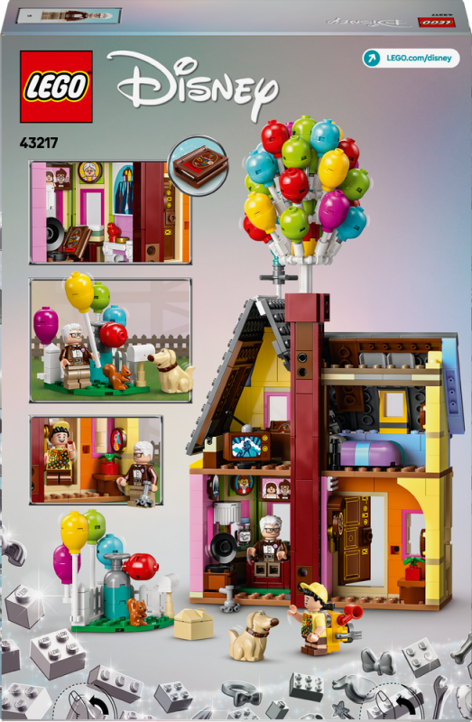 LEGO® │ Disney 43217 Dům z filmu Vzhůru do oblak