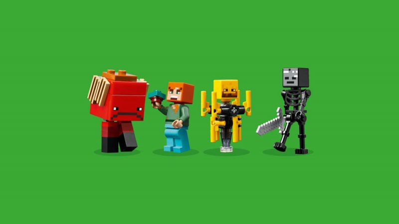 LEGO® Minecraft® 21266 Lávová bitva v Netheru