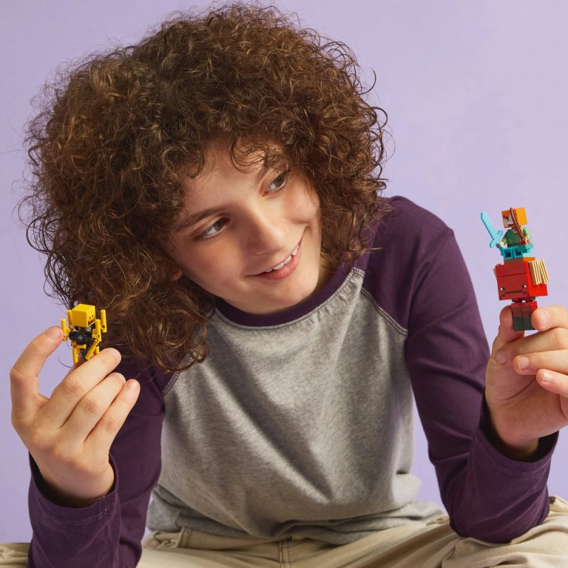 LEGO® Minecraft® 21266 Lávová bitva v Netheru
