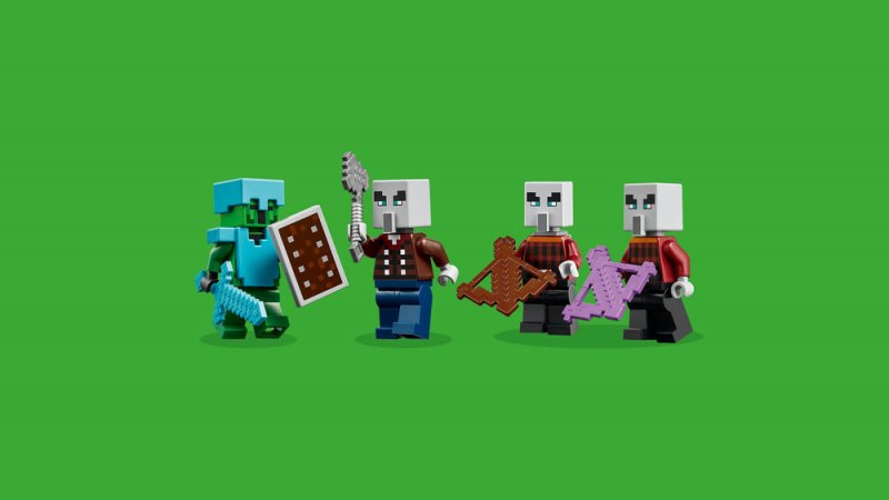 LEGO® Minecraft® 21267 Pouštní hlídka zákeřníků