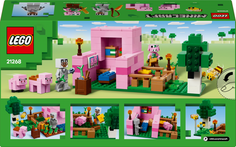 LEGO® Minecraft® 21268 Domeček Prasátka