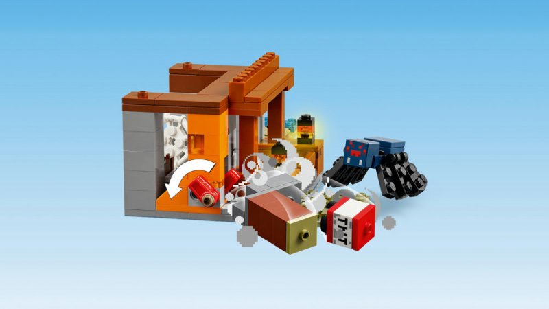 LEGO® Minecraft® 21269 Výprava do dolu a pásovec