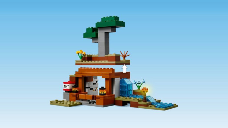 LEGO® Minecraft® 21269 Výprava do dolu a pásovec