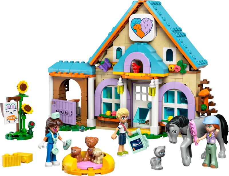 LEGO® Friends 42651 Veterinární klinika pro koně a domácí mazlíčky